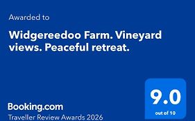 Widgereedoo Farm. Vineyard Views. Peaceful Retreat.